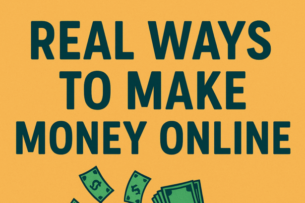 Real Ways to Make Money Online